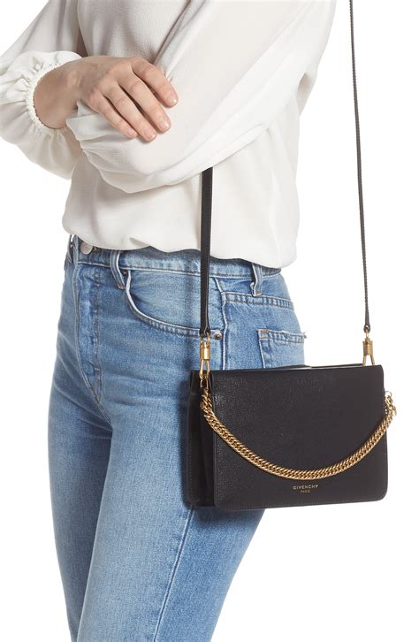 givenchy cross 3 xbody bag|givenchy crossbody bag women's.